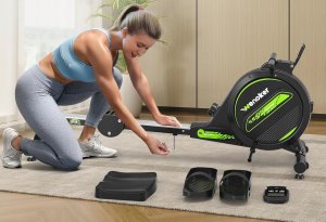 Wenoker H300 Wioślarz magnetyczny 16 poziomów oporu do 160 kg 4