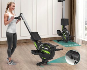 Wenoker H300 Wioślarz magnetyczny 16 poziomów oporu do 160 kg 5