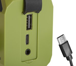 Radio Adler Radio solarne z korbką AD 1197 G power bank, latarka 7