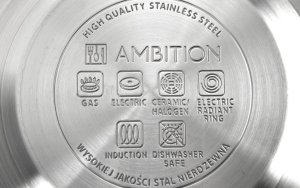 Czajnik z gwizdkiem Bubble 2,6 L czarny AMBITION 6