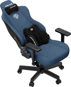 Fotel gamingowy materiałowy Anda Seat Kaiser 3E XL Dark Blue Fabric 2