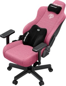 Fotel gamingowy materiałowy Anda Seat Kaiser 3E XL Pink Fabric 3