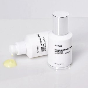 Anua , Retinol, Fragrance-Free, Anti-Aging, Evening, Serum, Face, 30 ml Unisex 5