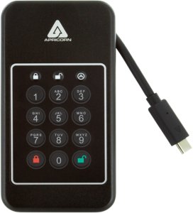 Dysk zewnętrzny SSD Apricorn Aegis NVX 2 TB Black 2