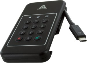 Dysk zewnętrzny SSD Apricorn Aegis NVX 2 TB Black 7