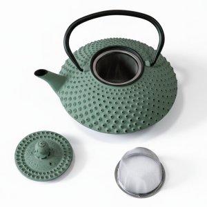 Czajnik żeliwny z zaparzaczem MIKA, 1250 ml 4