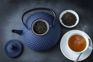 Czajnik żeliwny z zaparzaczem MIKA, 1250 ml 6