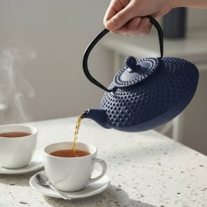 Czajnik żeliwny z zaparzaczem MIKA, 1250 ml 7