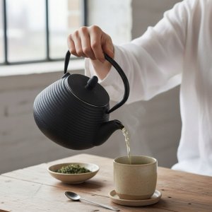 Czajnik żeliwny z zaparzaczem YUKI, 1000 ml 8