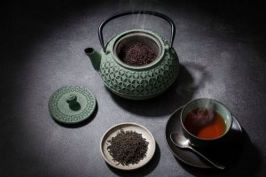 Czajnik żeliwny z zaparzaczem SABI, 1000 ml 5