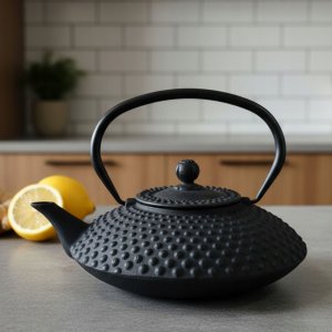 Czajnik żeliwny z zaparzaczem MIKA, 1250 ml 2