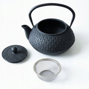 Czajnik żeliwny z zaparzaczem SABI, 1000 ml 3