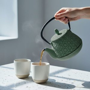 Czajnik żeliwny z zaparzaczem TAKI, 1000 ml 7