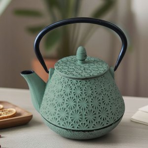 Czajnik żeliwny z zaparzaczem TAKI, 1000 ml 9