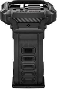 Etui z paskiem Spigen Rugged Armor Pro V2 do Apple Watch 10 / 11 42mm Matte Black 6