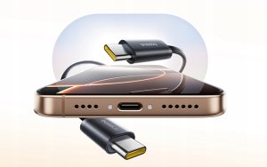 Kabel USB Baseus USB-C - USB-C 1 m Czarny (BSU9073) 8