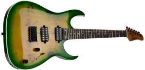 Gitara elektryczna - kompletny zestaw -Golden Guitar PSG-3 Zielony one size 12