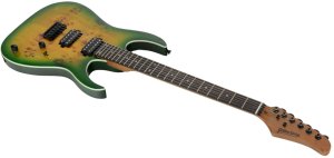 Gitara elektryczna - kompletny zestaw -Golden Guitar PSG-3 Zielony one size 10