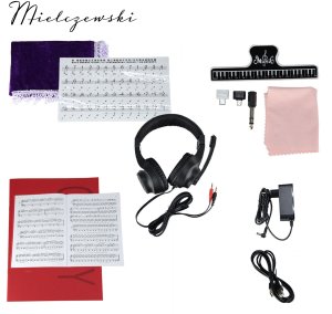 Pianino cyfrowe ważone mechanizm młoteczkowy SONATA białe połysk Mielczewski one size 6