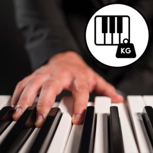 Pianino cyfrowe 88 klawiszy ze statywem Aria II Mielczewski one size 5