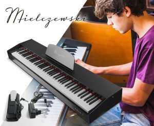 Pianino cyfrowe 88 klawiszy Aria I Mielczewski one size 2