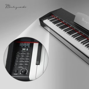 Pianino cyfrowe 88 klawiszy Aria I Mielczewski one size 6