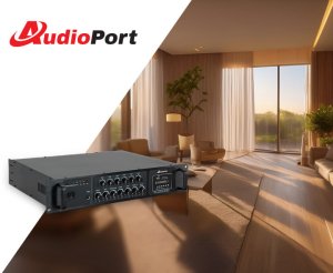 Wzmacniacz audio 6-strefowy 500W/100V PA-5500 Audioport one size 2