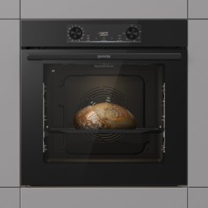 Piekarnik Gorenje 77 L czarny piec samoczyszczący - wbudowany elektryczny piekarnik 4