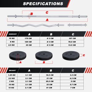 Ławka szeroka pod sztangę 3w1 zestaw bitumiczny 100 kg, sztanga i hantle 4