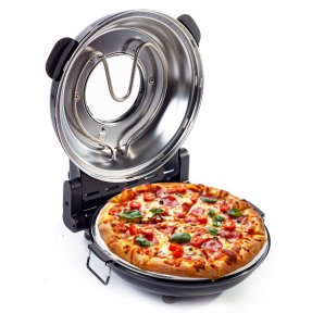 PIEC DO PIZZY MINI PIEKARNIK RIWALL RP-01 kamień 420C 1200W 2 x ŁOPATKA 2