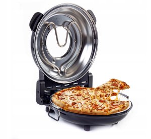 PIEC DO PIZZY MINI PIEKARNIK RIWALL RP-01 kamień 420C 1200W 2 x ŁOPATKA 3