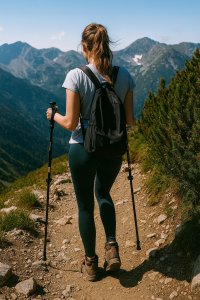 KIJKI DO NORDIC WALKING DO CHODZENIA REGULOWANE TREKKINGOWE RIWALL RSP-01 14