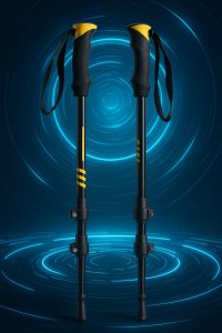 KIJKI DO NORDIC WALKING DO CHODZENIA REGULOWANE TREKKINGOWE RIWALL RSP-01 15