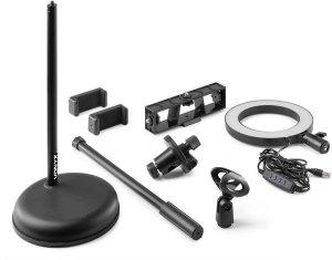 Lampa pierścieniowa Vonyx Lampa pierścieniowa LED RL20 USB+ stojak one size 4