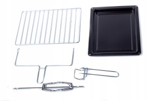 PIEKARNIK ELEKTRYCZNY RIWALL RPI-01 25L TERMOOBIEG ROŻNO GRILL WOLNOSTOJĄCY 5