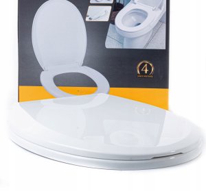 DESKA WC SEDESOWA WOLNOOPADAJĄCA WYPINANA KLOZETOWA UNIWERSALNA RDW-01 15