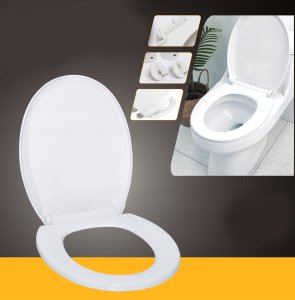 DESKA WC SEDESOWA WOLNOOPADAJĄCA WYPINANA KLOZETOWA UNIWERSALNA RDW-01 2