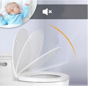 DESKA WC SEDESOWA WOLNOOPADAJĄCA WYPINANA KLOZETOWA UNIWERSALNA RDW-01 5