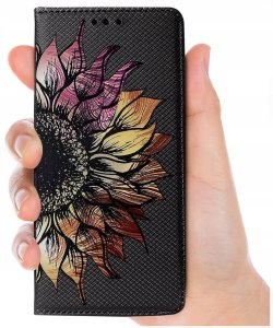 Etui do Realme C71 MAGNET WZORY CASE + SZKŁO 9H 5