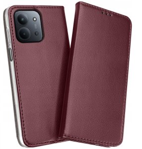 krainaGSM Etui Skórzane Zamykane MAGNETYCZNE CASE do Xiaomi Redmi 15C 5G SZKŁO 7
