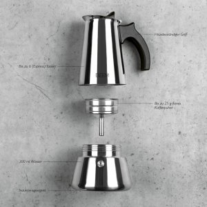 BEEM espresso kavinukas 6 puodeliams 7