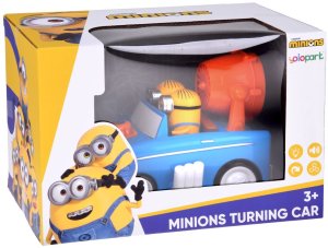 Minionki w Akcji! Interaktywne AUTO Jeździ Gada Świeci i Dmucha ZA5940 EDUKAMP 9