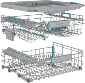 Hisense 16 komplekti - Iebuvejama trauku mazgajama masina HV693A65AD (3838782957949) 12