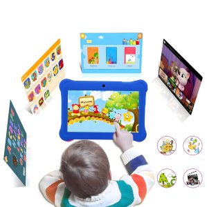 TABLET DLA DZIECI EDUKACYJNY 7" 16GB WiFi ANDROID ETUI ZESTAW DO NAUKI GIER 5