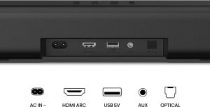 Soundbar Hisense HS1000 Soundbar (czarny, Bluetooth, HDMI, USB, AUX, optyczny) 10