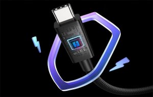 Kabel USB-C / USB-C BlitzWolf BW-HDC8 240W 0.5m (czarny) 5