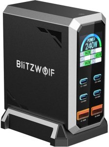 Ładowarka sieciowa Blitzwolf BW-S31 2xUSB-A, 4xUSB-C, PD, 240W 2