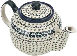 Bolesławiec Czajnik ceramiczny 1 L Dekor 1165A 5