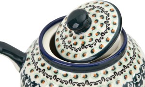 Bolesławiec Czajnik ceramiczny 1 L Dekor 1165A 7