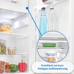 Bomann KS 7254 Fridge with freezer compartment 91L 6